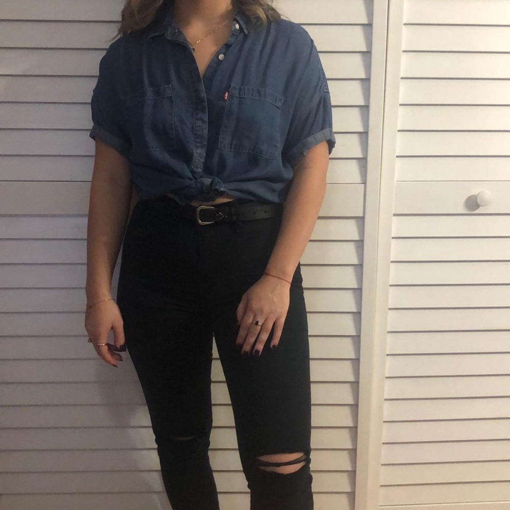 Levi’s chambray shirt